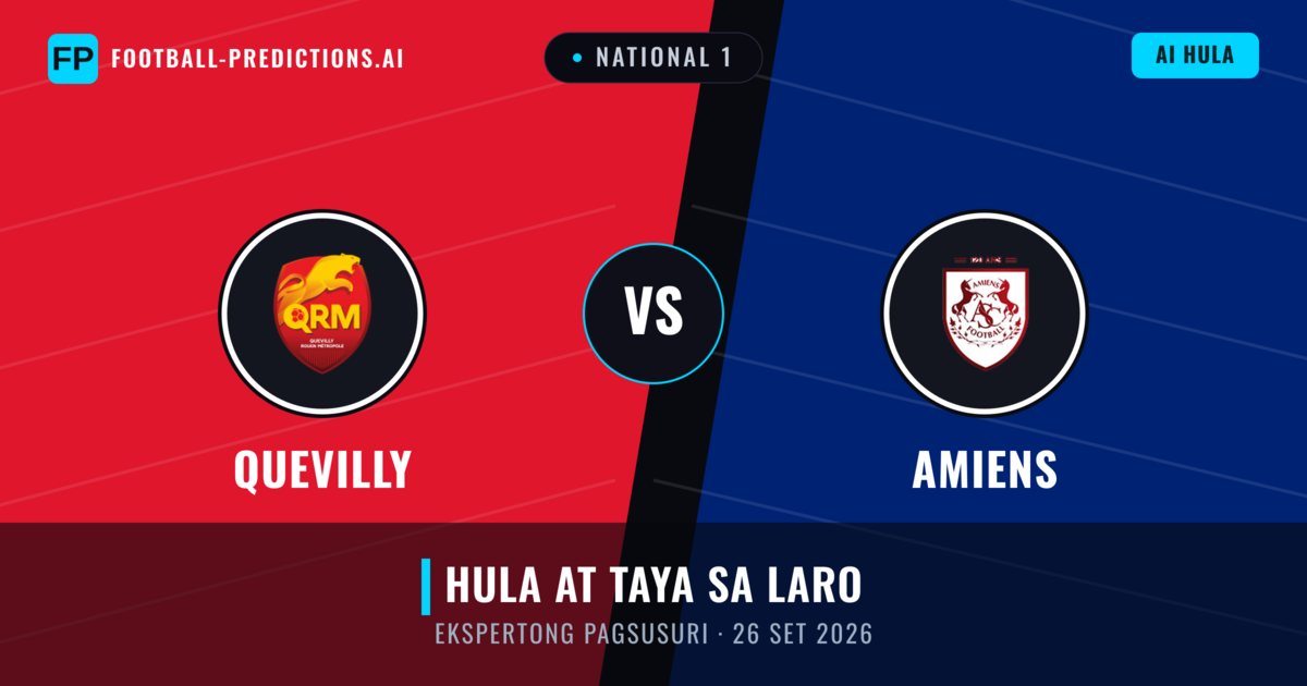 Quevilly vs Amiens — hula at preview ng laban