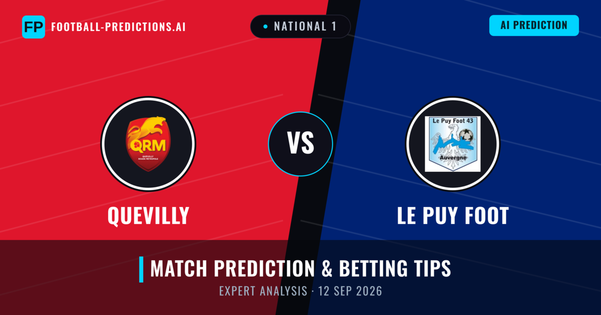 Quevilly vs Le Puy Foot — match prediction & preview