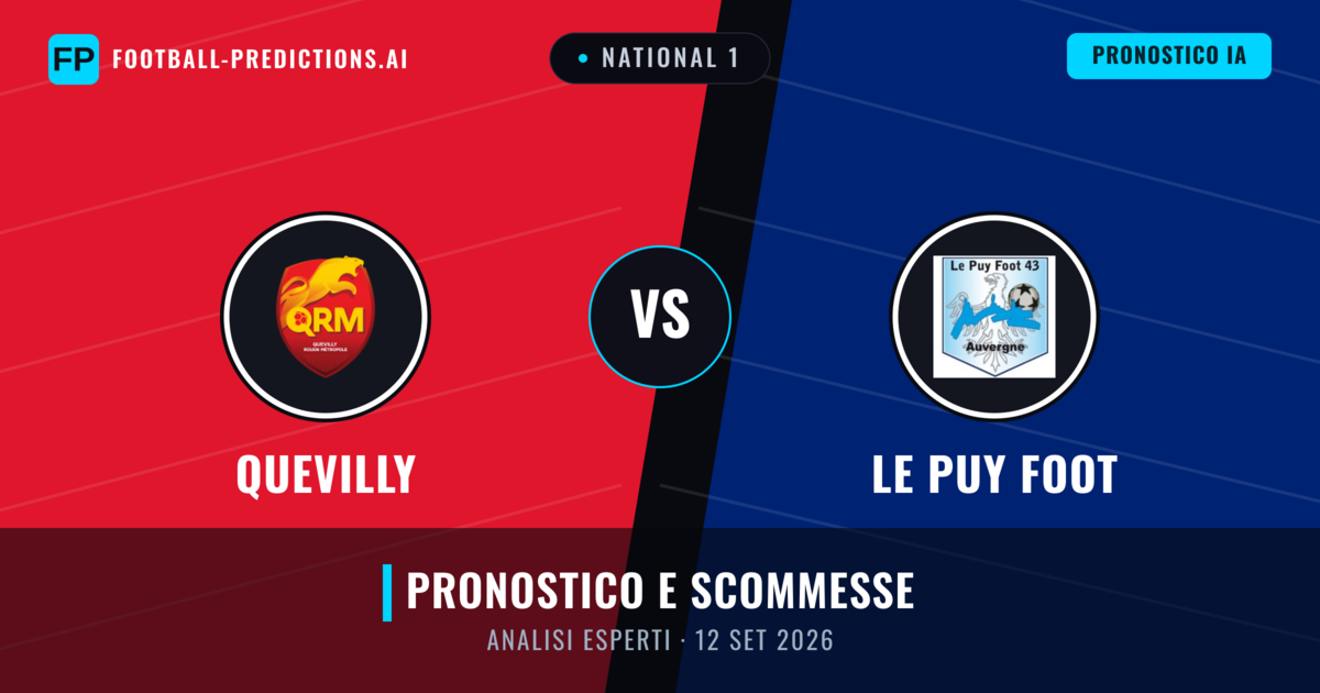 Quevilly vs Le Puy Foot — pronostico e anteprima del match