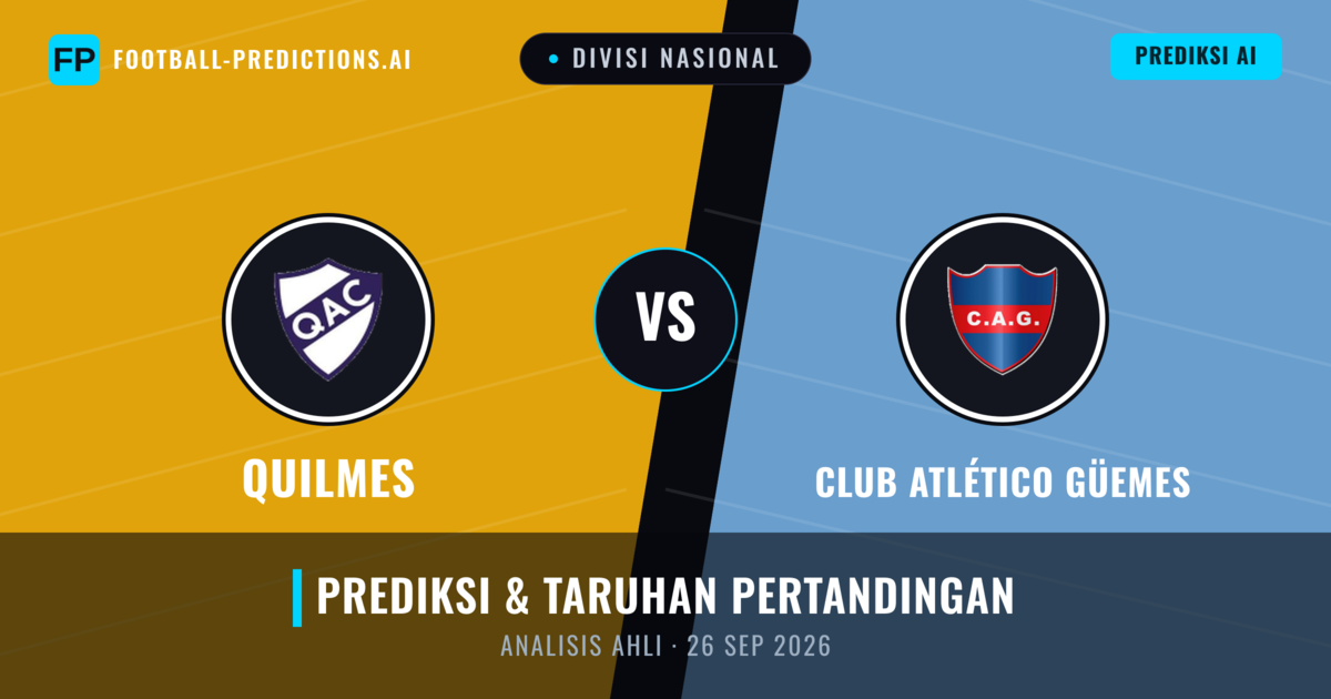 Quilmes vs Club Atlético Güemes — prediksi dan pratinjau pertandingan