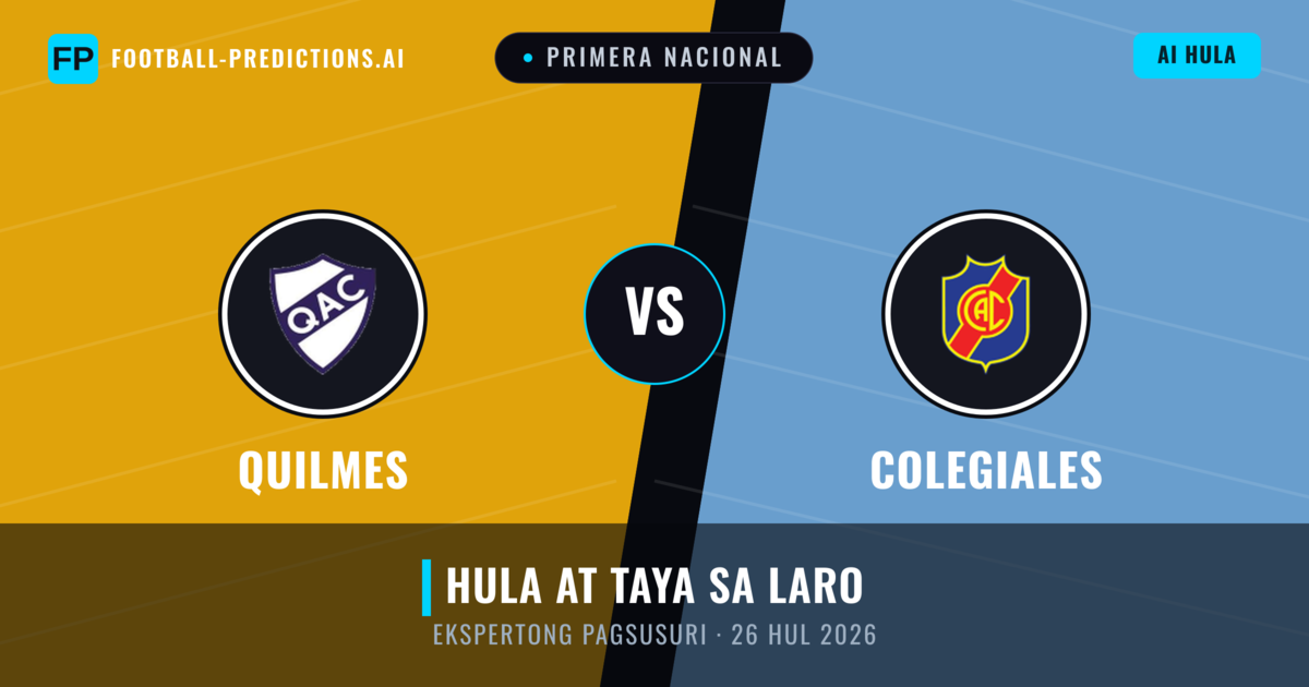 Quilmes vs Colegiales — hula at preview ng laban