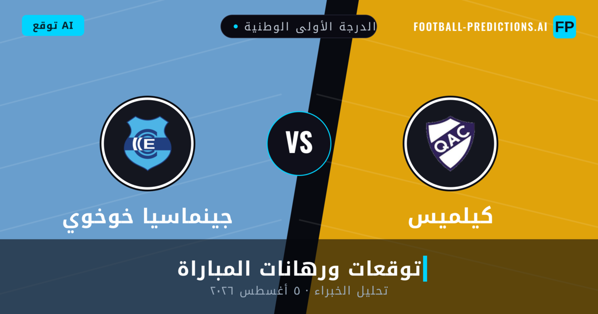 كيلميس ضد جينماسيا خوخوي — توقعات ومعاينة المباراة