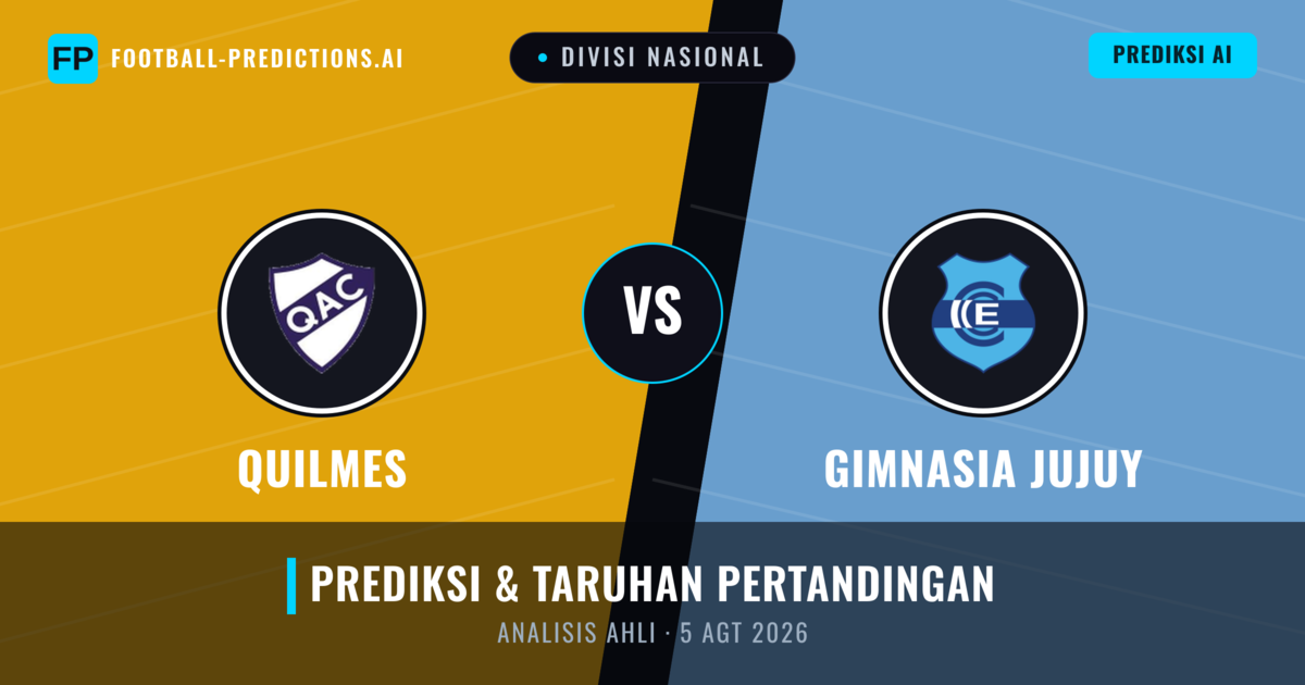 Quilmes vs Gimnasia Jujuy — prediksi dan pratinjau pertandingan