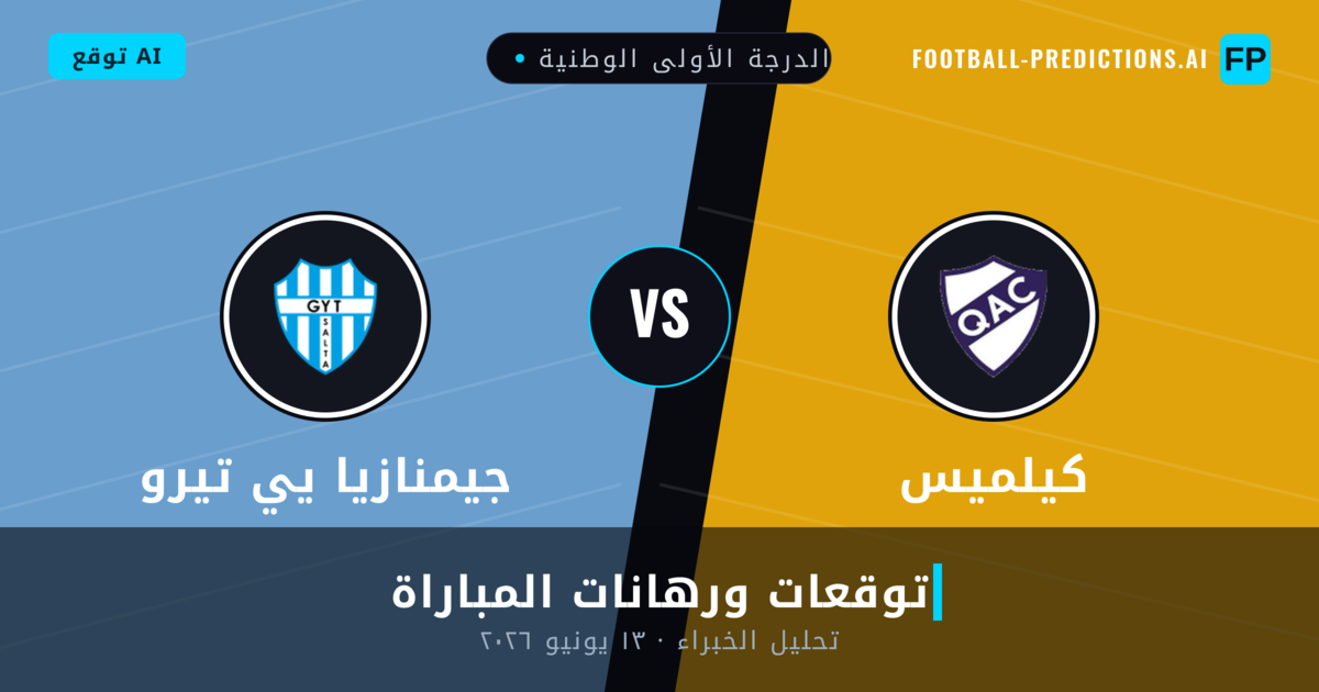 كيلميس ضد جيمنازيا يي تيرو — توقعات ومعاينة المباراة