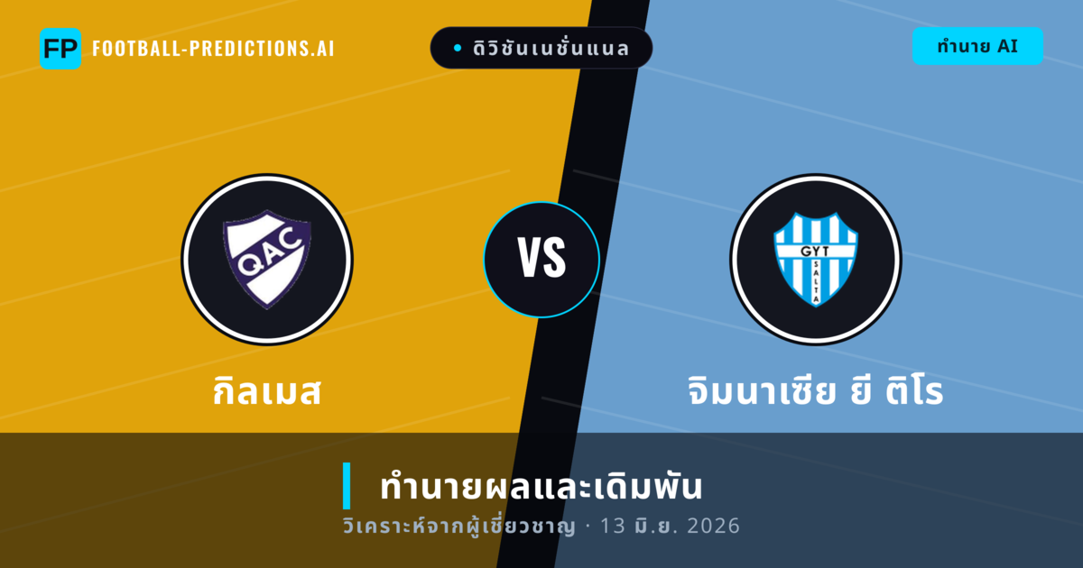 กิลเมส พบ จิมนาเซีย ยี ติโร — ทำนายผลและพรีวิวการแข่งขัน
