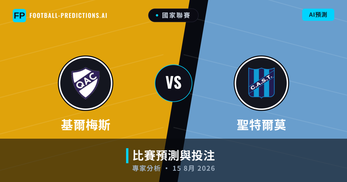 基爾梅斯 vs 聖特爾莫 — 比赛预测和前瞻