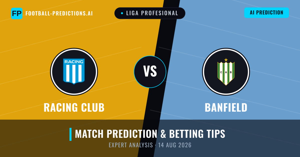 Racing Club vs Banfield — match prediction & preview