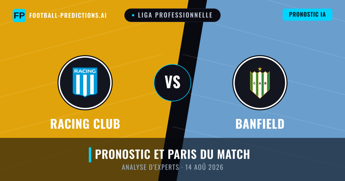 Racing Club vs Banfield — pronostic et avant-match