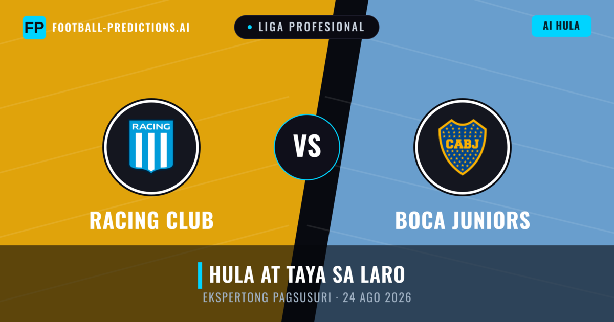 Racing Club vs Boca Juniors — hula at preview ng laban