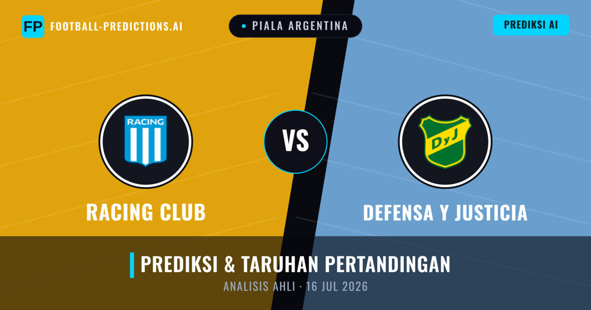Racing Club vs Defensa y Justicia — prediksi dan pratinjau pertandingan