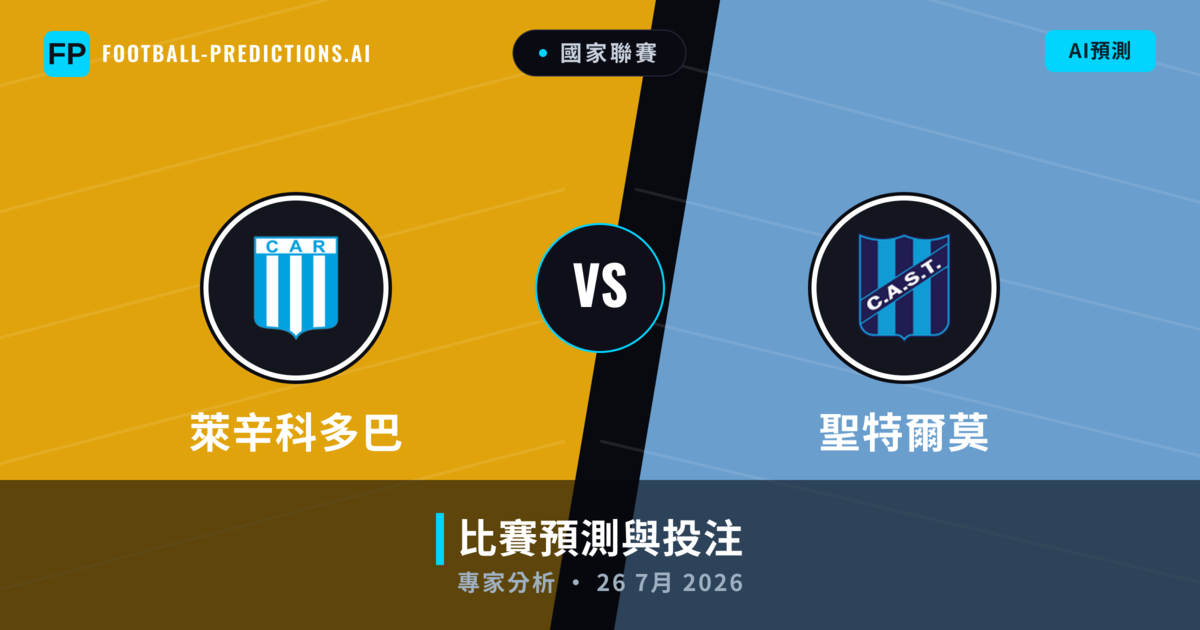 萊辛科多巴 vs 聖特爾莫 — 比赛预测和前瞻