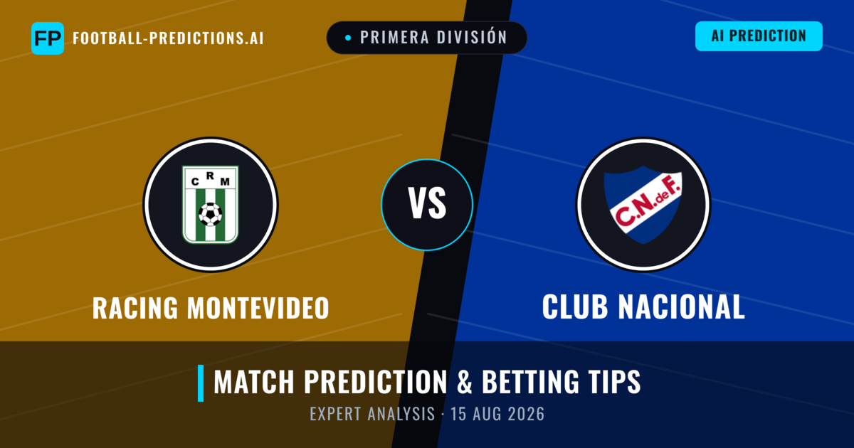 Racing Montevideo vs Club Nacional — match prediction & preview