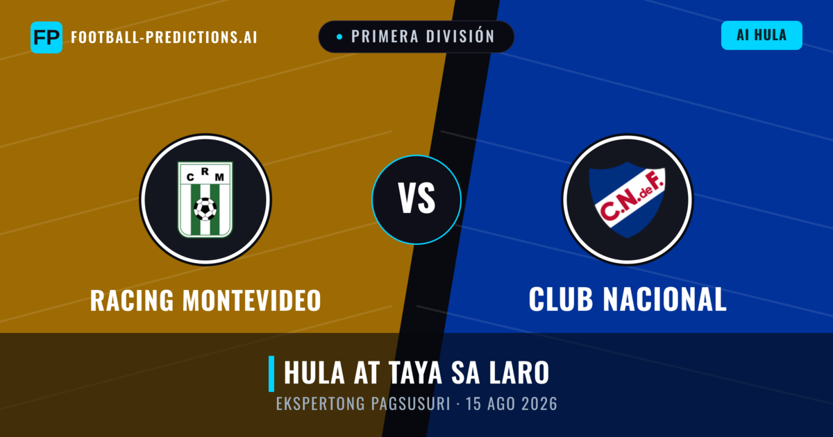 Racing Montevideo vs Club Nacional — hula at preview ng laban
