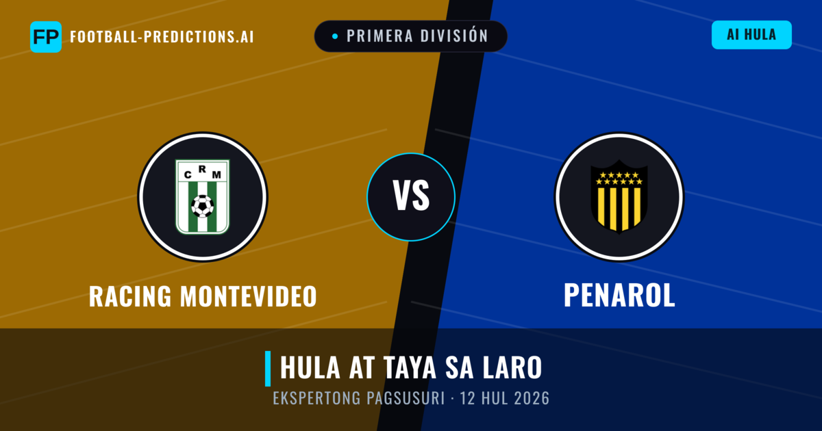 Racing Montevideo vs Penarol — hula at preview ng laban