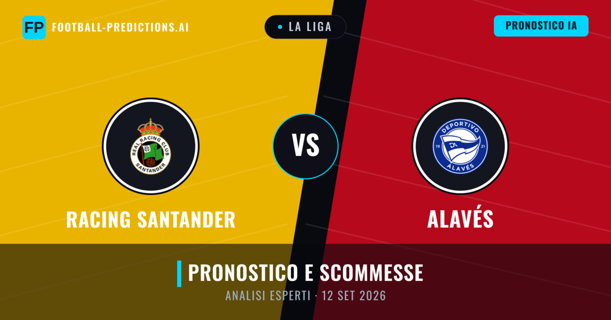 Racing Santander vs Alavés — pronostico e anteprima del match