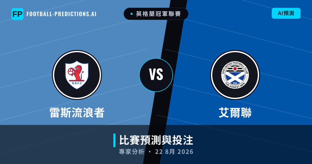 雷斯流浪者 vs 艾爾聯 — 比赛预测和前瞻