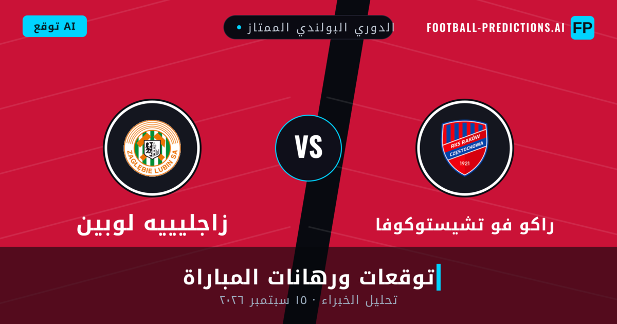 راكو فو تشيستوكوفا ضد زاجليييه لوبين — توقعات ومعاينة المباراة