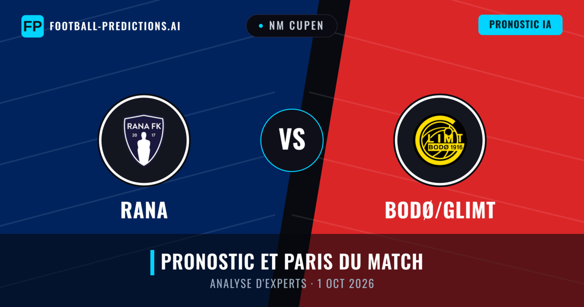 Rana vs Bodø/Glimt — pronostic et avant-match