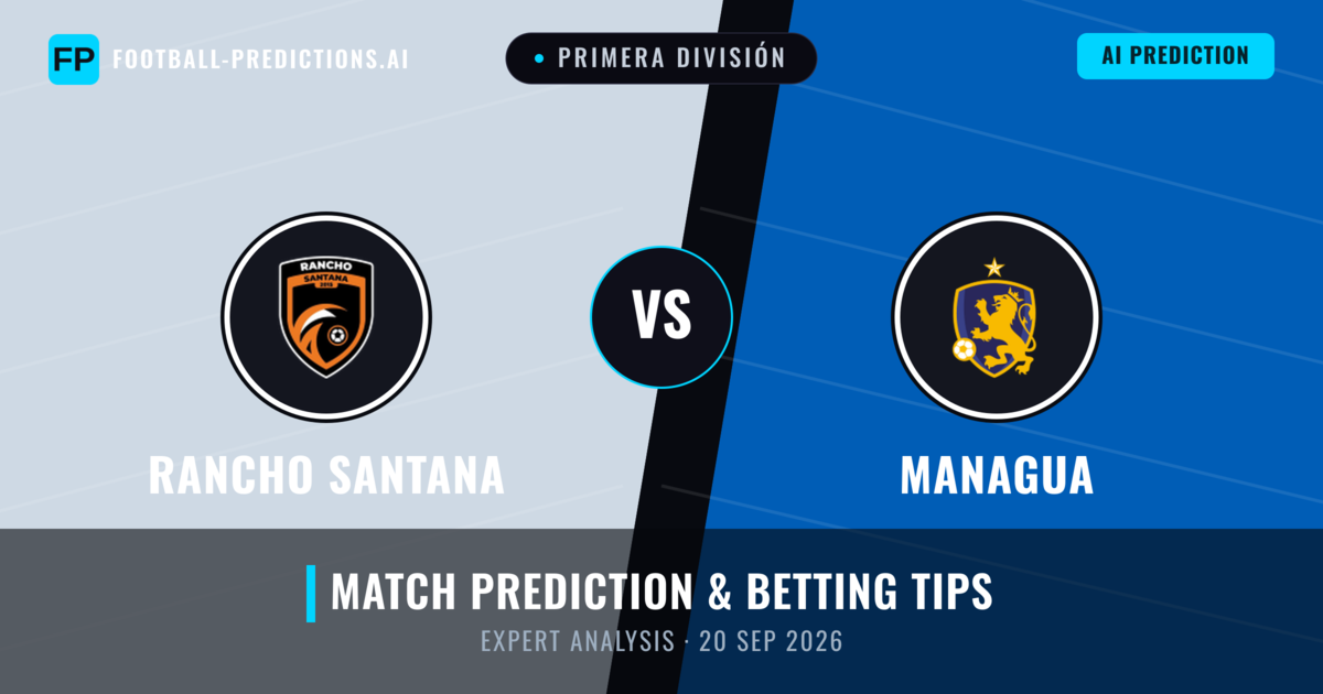 Rancho Santana vs Managua — match prediction & preview