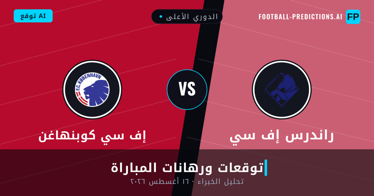 راندرس إف سي ضد إف سي كوبنهاغن — توقعات ومعاينة المباراة