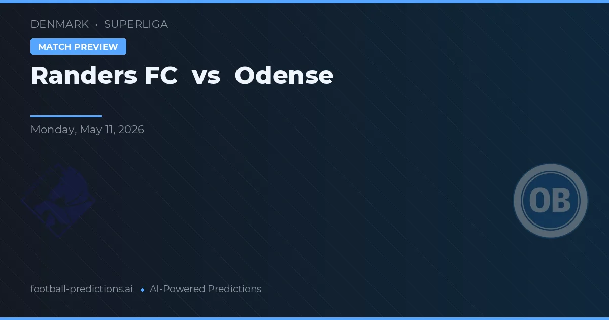 Randers FC vs Odense BK — prediksi dan pratinjau pertandingan