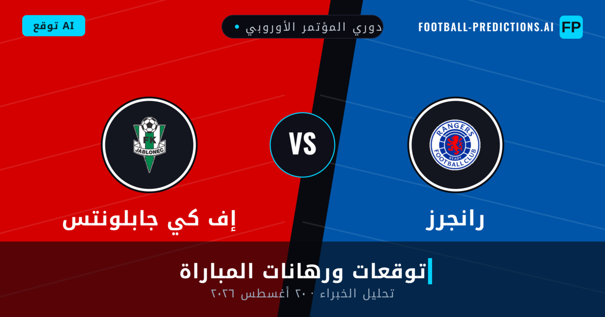 رانجرز ضد إف كي جابلونتس — توقعات ومعاينة المباراة