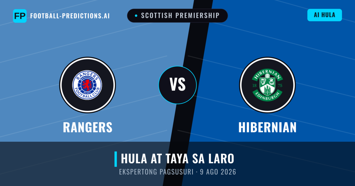 Rangers vs Hibernian — hula at preview ng laban