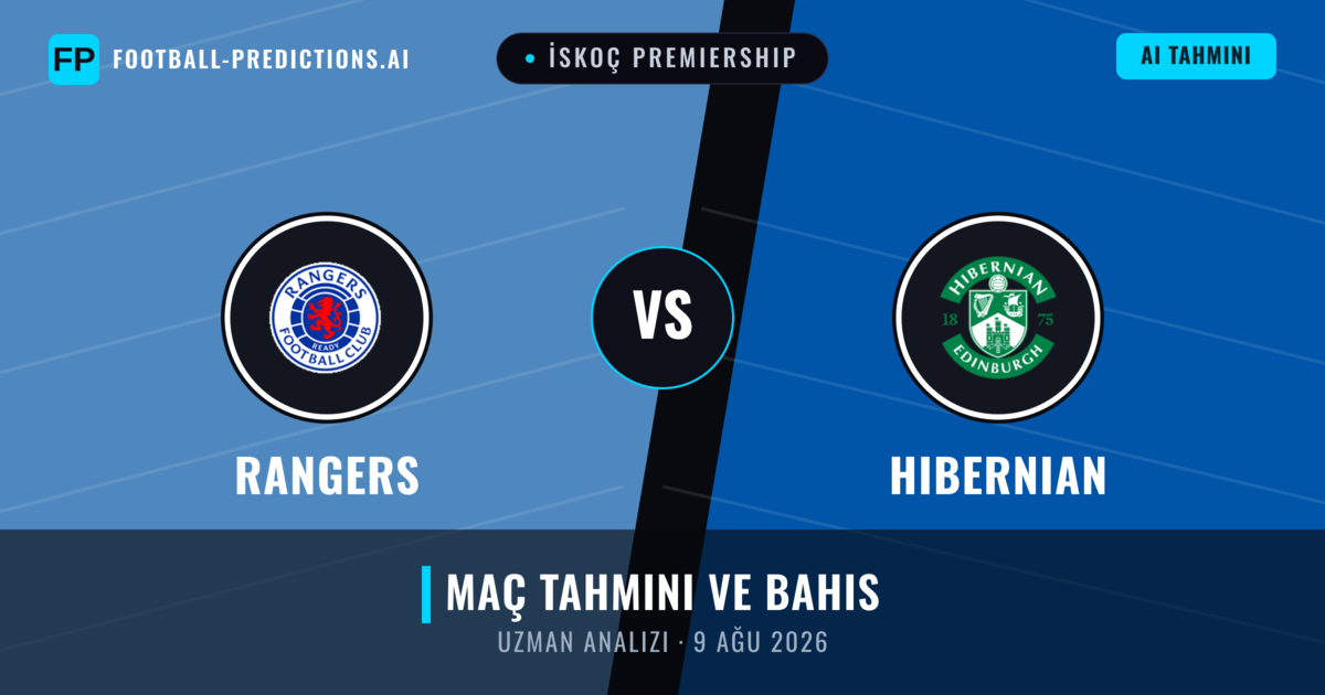 Rangers - Hibernian — maç tahmini ve önizleme