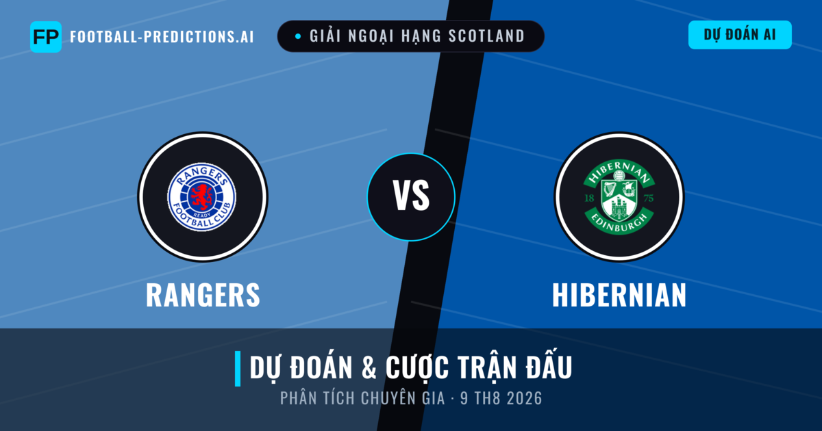 Rangers vs Hibernian — dự đoán và xem trước trận đấu