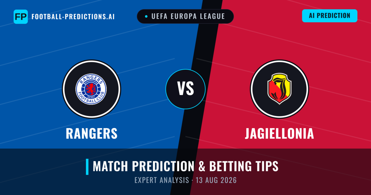 Rangers vs Jagiellonia — match prediction & preview