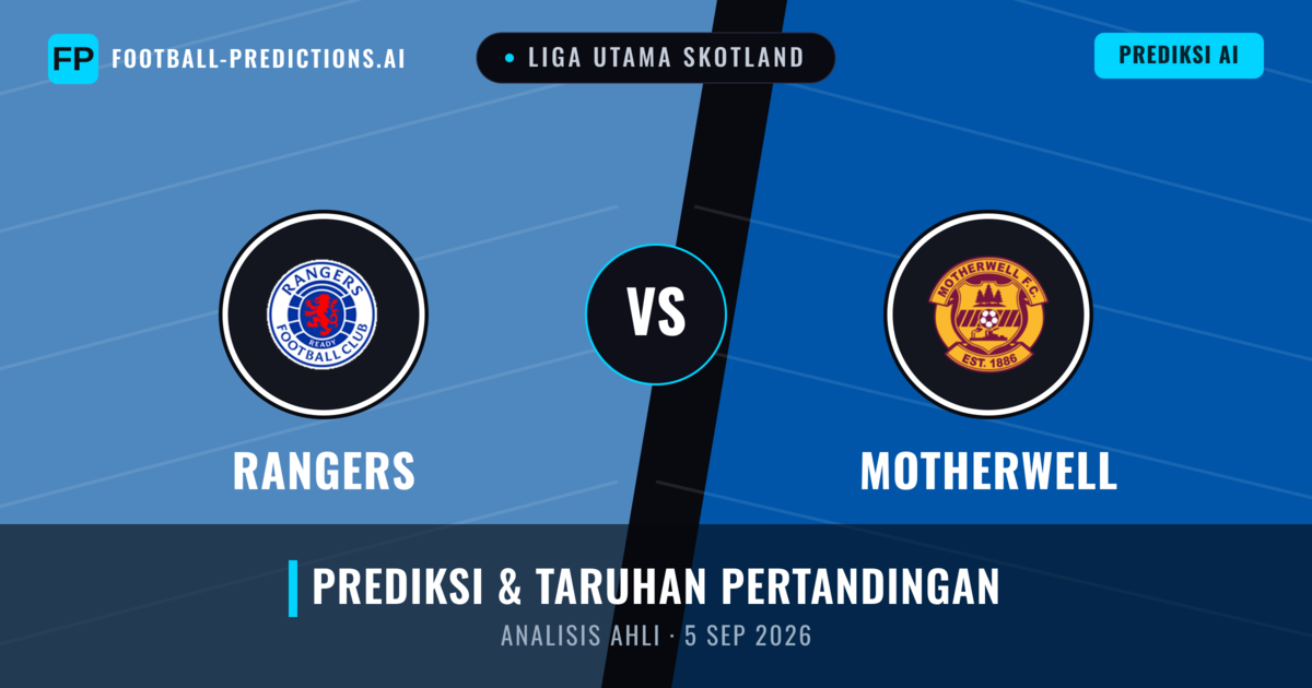 Rangers vs Motherwell — prediksi dan pratinjau pertandingan