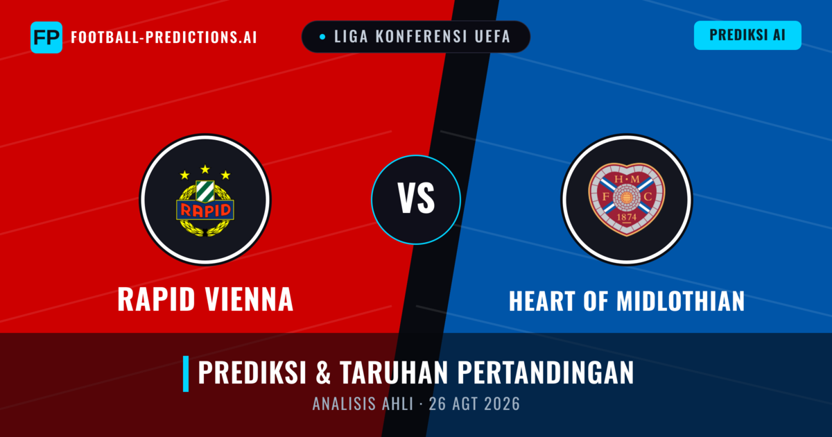 Rapid Wina vs Heart of Midlothian — prediksi dan pratinjau pertandingan