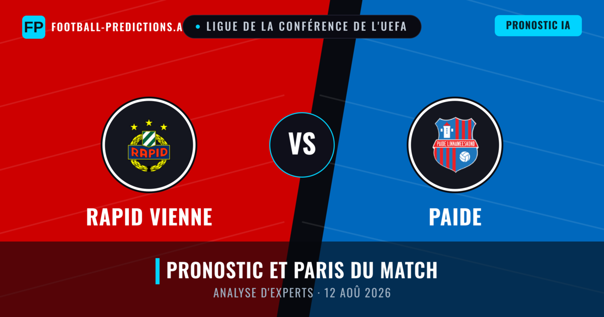 Rapid Vienne vs Paide — pronostic et avant-match