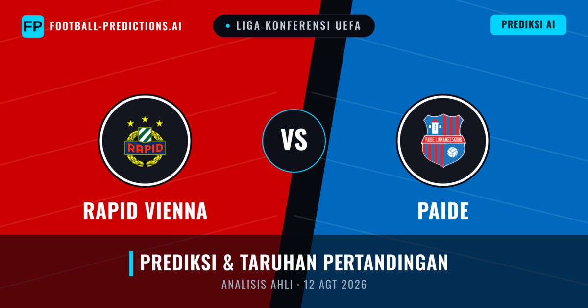 Rapid Wina vs Paide Linnameeskond — prediksi dan pratinjau pertandingan