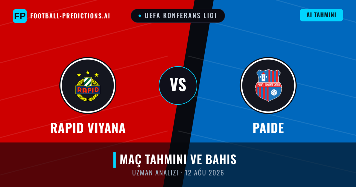 Rapid Viyana - Paide — maç tahmini ve önizleme