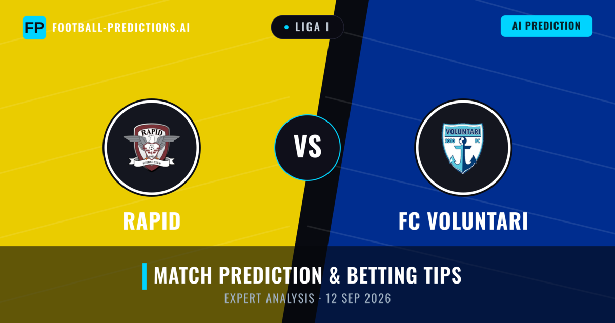 Rapid vs FC Voluntari — match prediction & preview