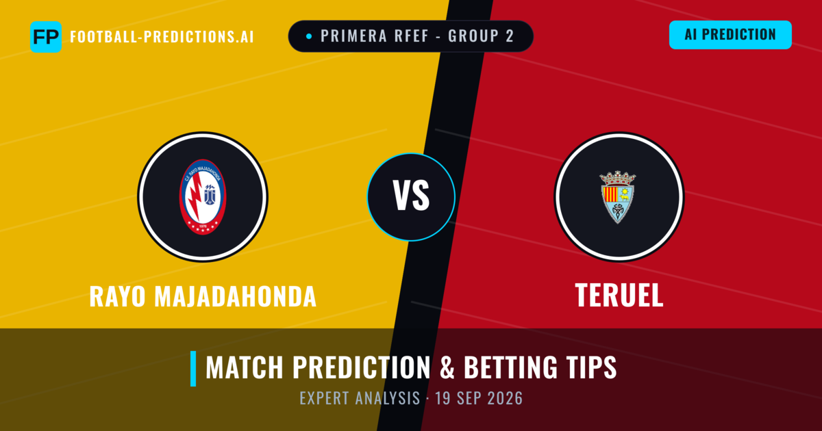 Rayo Majadahonda vs Teruel — match prediction & preview