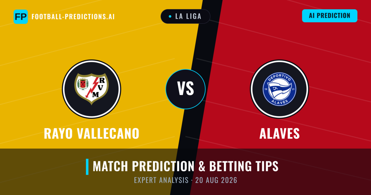 Rayo Vallecano vs Alaves — match prediction & preview