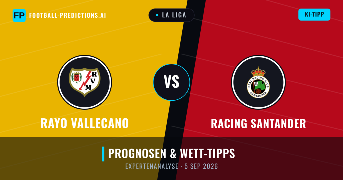 Rayo Vallecano vs Racing Santander — Prognose und Spielvorschau