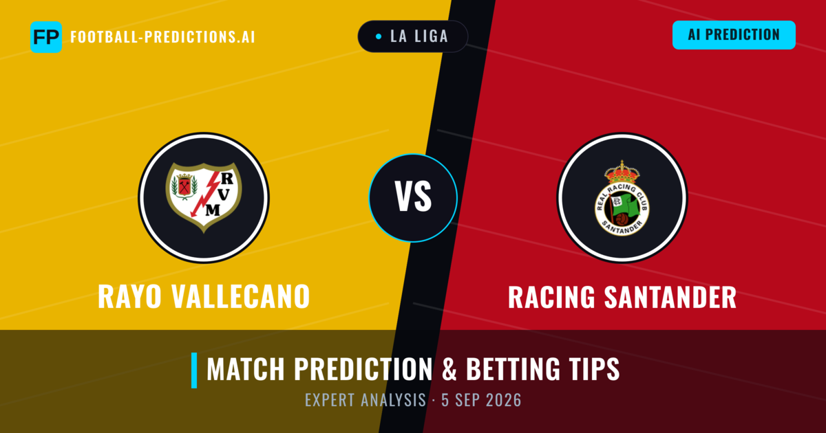 Rayo Vallecano vs Racing Santander — match prediction & preview