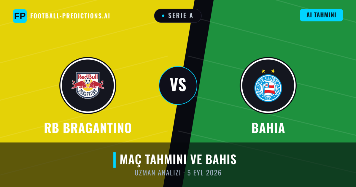 RB Bragantino - Bahia — maç tahmini ve önizleme