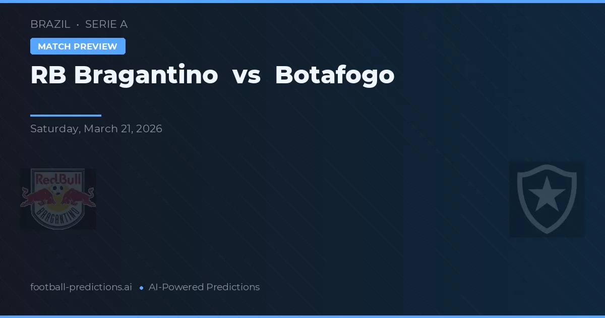 RB Bragantino vs Botafogo — pronostico e anteprima del match