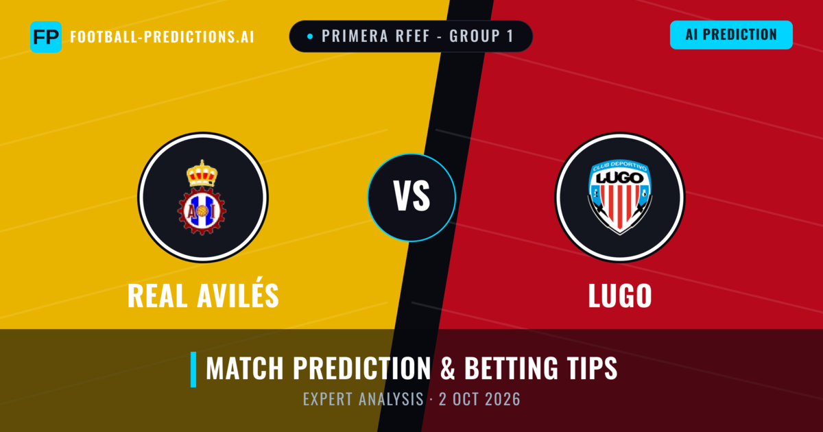 Real Avilés vs Lugo — match prediction & preview