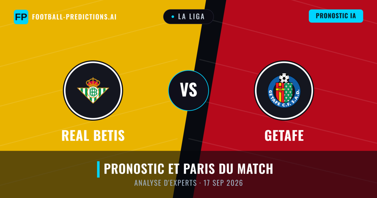 Real Betis vs Getafe — pronostic et avant-match