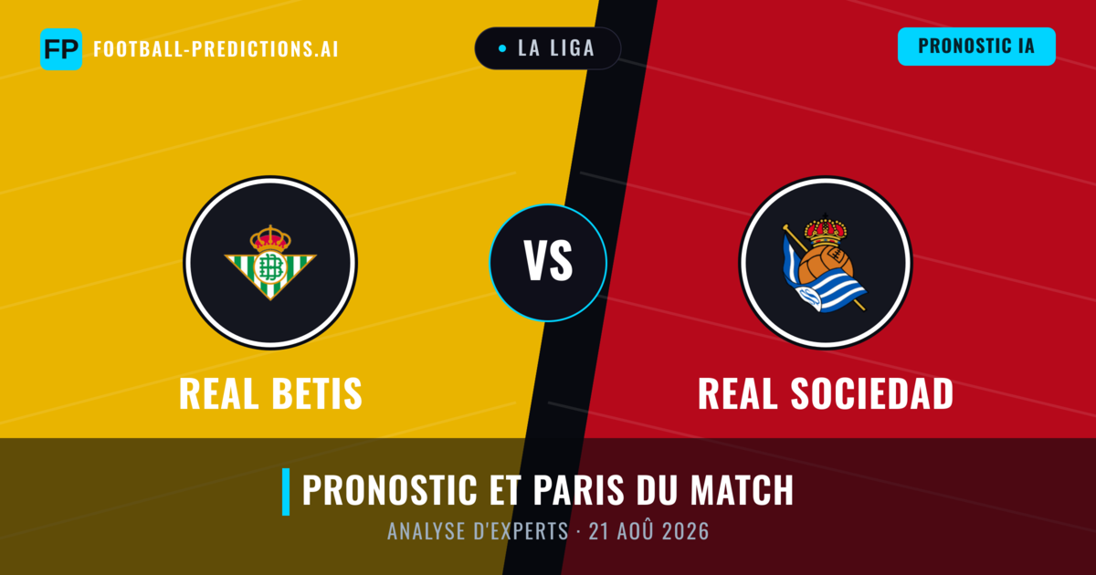 Real Betis vs Real Sociedad — pronostic et avant-match