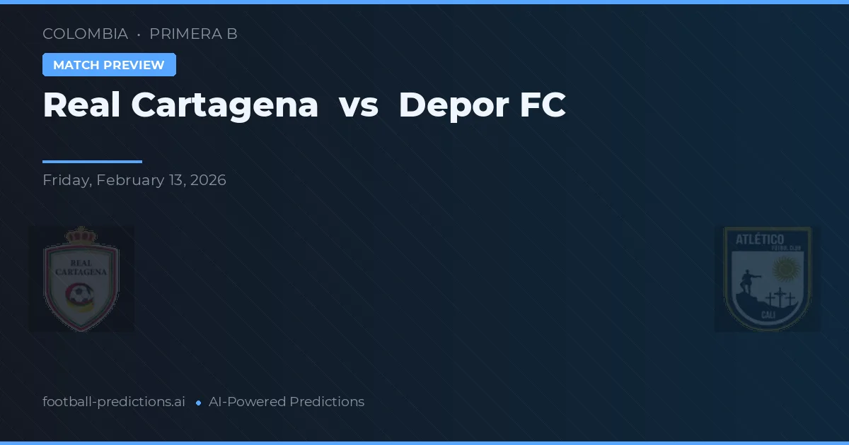 Real Cartagena vs Deportivo FC — hula at preview ng laban