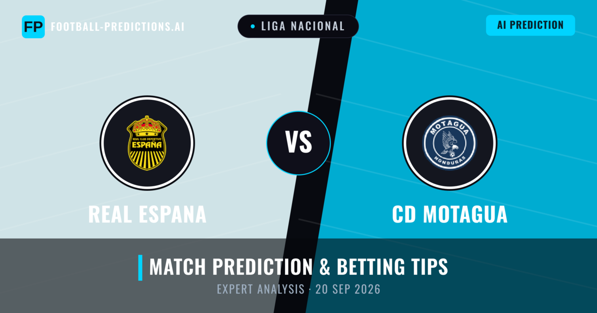 Real Espana vs CD Motagua — match prediction & preview