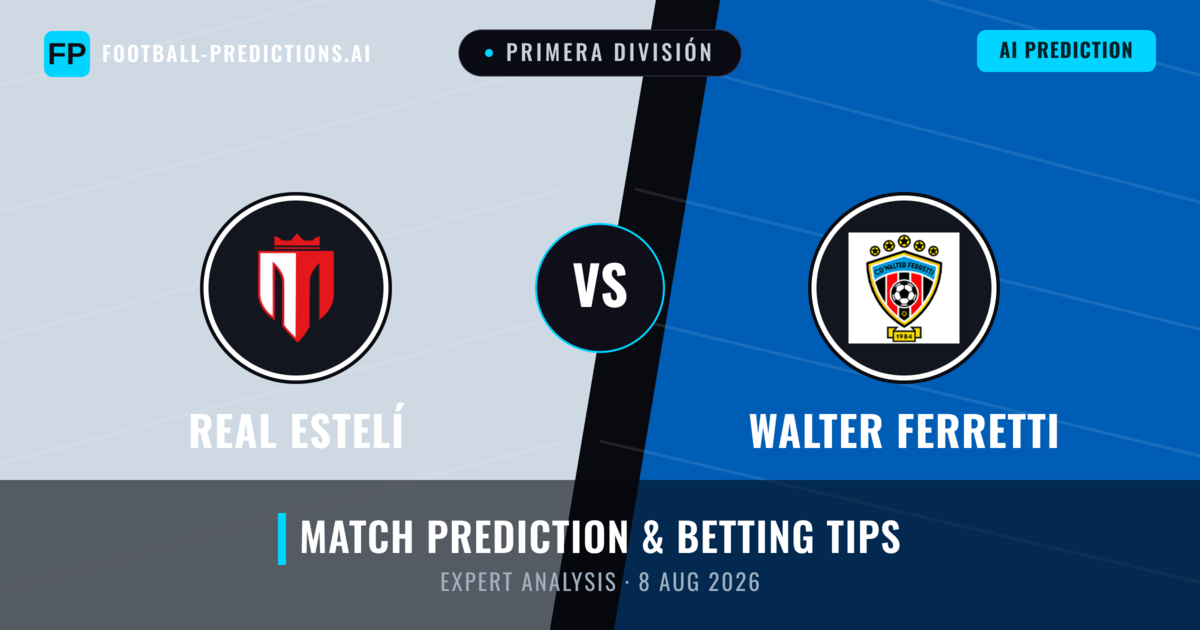 Real Estelí vs Walter Ferretti — match prediction & preview