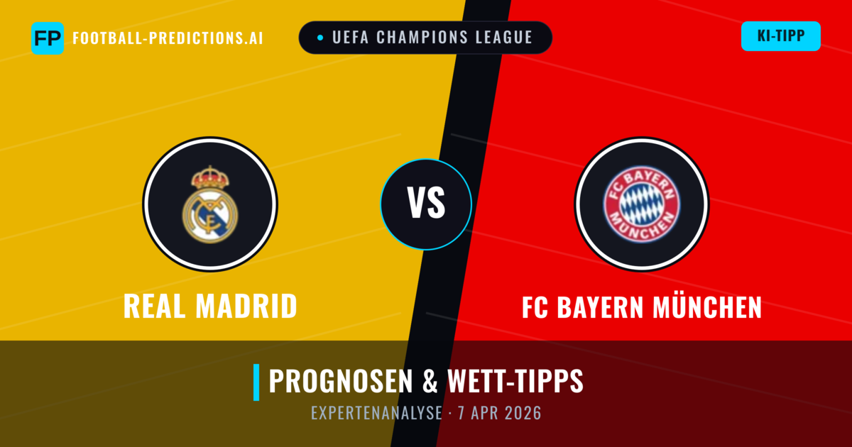 Real Madrid vs FC Bayern München — Prognose und Spielvorschau