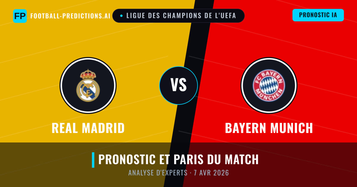 Real Madrid vs Bayern Munich — pronostic et avant-match